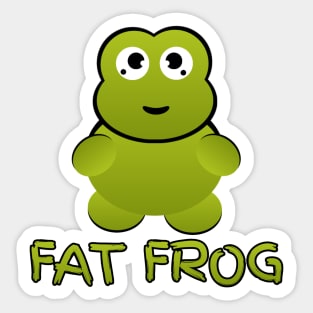 Cute Frog Sticker